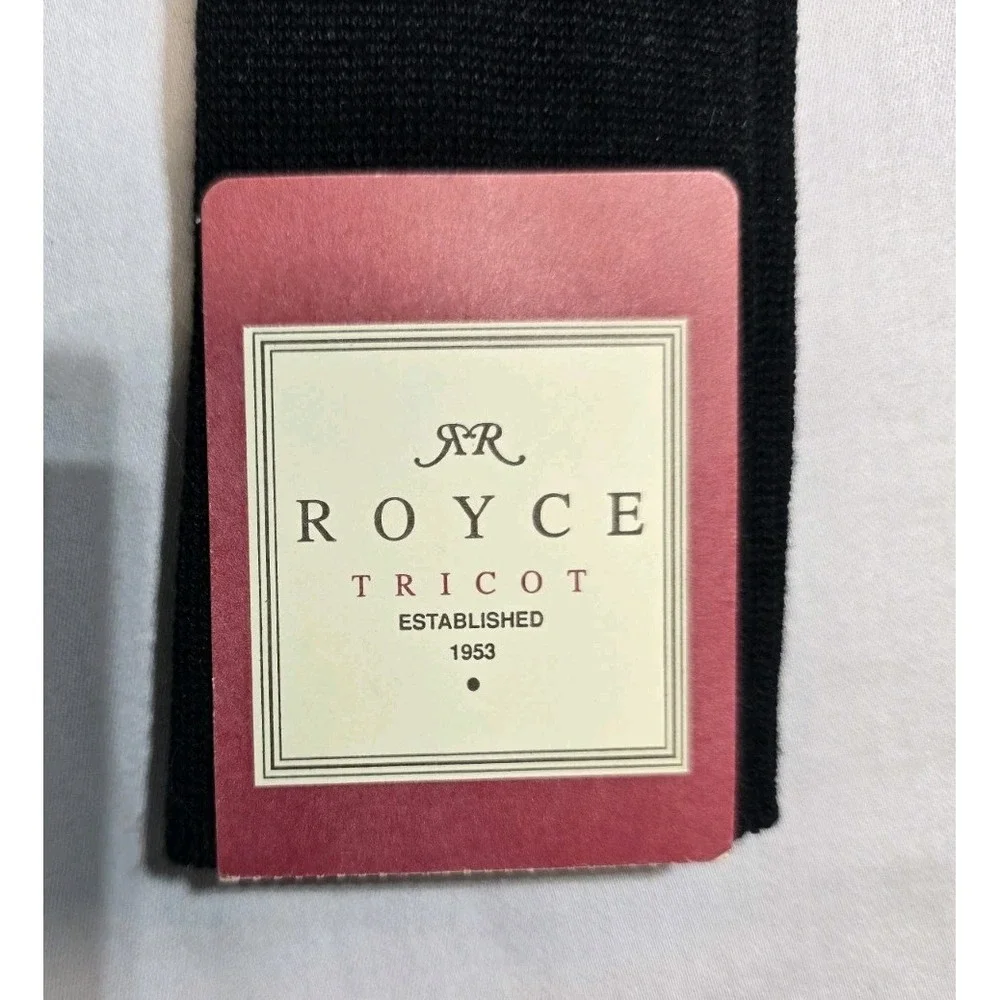 Royce Tricot Knee Length Socks Black